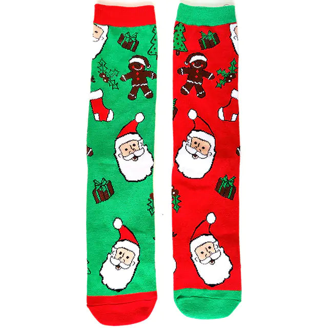 Funny Christmas Tree Men's Socks for New Year