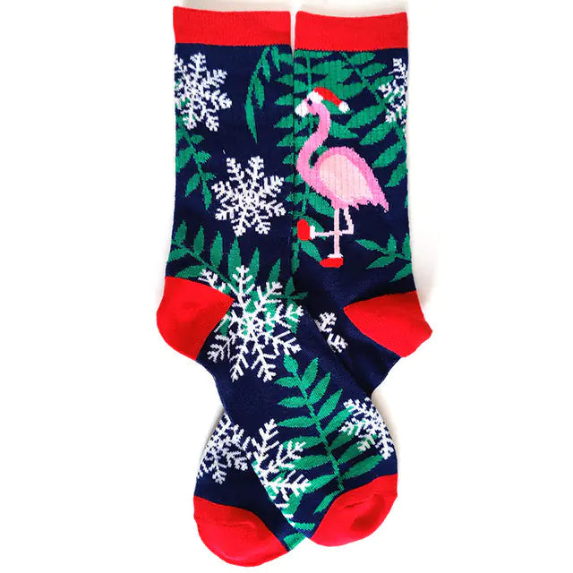 Funny Christmas Tree Men's Socks for New Year